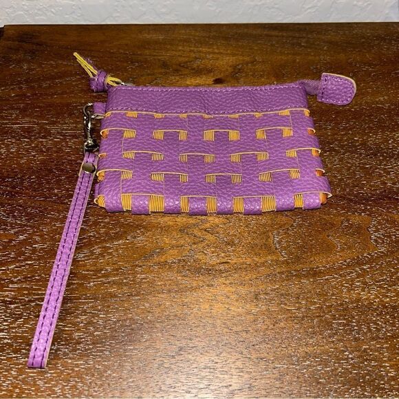 Jazzd Woven Zipper Wristlet Coin Purse - Picture 1 of 4